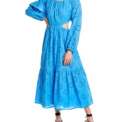 Top 10 ✨ women 70/21 Eyelet Maxi 👗 Dress 💯