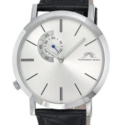 Coupon ✨ Porsamo Bleu Parker Men's Leather ⌚ Watch ❤️