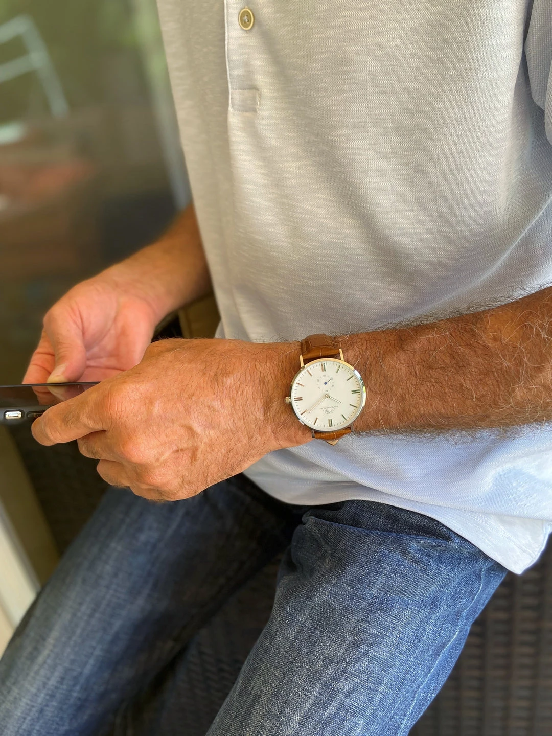 Top 10 👍 Porsamo Bleu Henry Men's Leather ⌚ Watch 🔔 4 Top 10 👍 Porsamo Bleu Henry Men's Leather ⌚ Watch 🔔 - Image 2