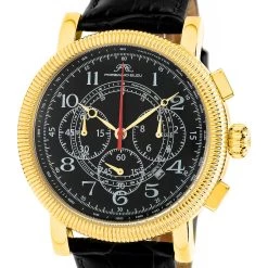 Discount 😍 Porsamo Bleu Phileas Men's Leather ⌚ Watch ❤️