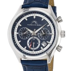 Buy โค๏ธ Porsamo Bleu Dylan Men's Leather โ Watch ๐