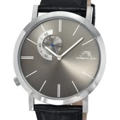 Budget ✨ Porsamo Bleu Parker Men's Leather ⌚ Watch 👏