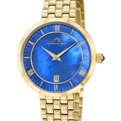Promo 🔔 Porsamo Bleu Priscilla 👩 Women's 👩 Mother of Pearl Dial ⌚ Watch 👍