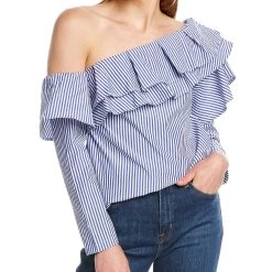 Budget 🌟 women 70/21 One-Shoulder Top 😍