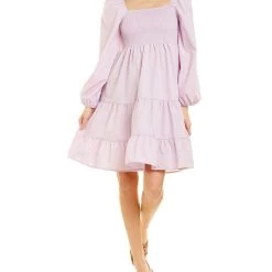 Best Pirce 🔥 women 70/21 Lantern Sleeve 👗 Dress ✨