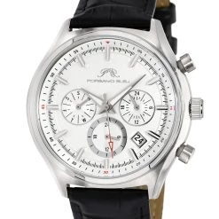 Best reviews of 💯 Porsamo Bleu Dylan Men's Leather ⌚ Watch 🥰