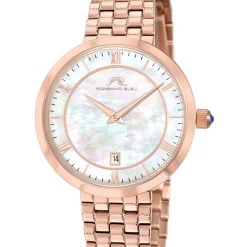Buy 💯 Porsamo Bleu Priscilla 👩 Women's 👩 Mother of Pearl Dial ⌚ Watch ✨