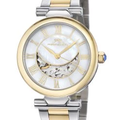 Outlet 🎉 Porsamo Bleu Colette 👩 Women's Automatic Two-tone Bracelet ⌚ Watch 👏