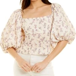 Buy 🤩 women 70/21 Lantern Sleeve Top 🎁