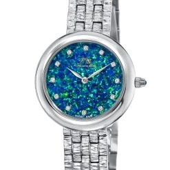 Outlet 🧨 Porsamo Bleu Charlize 👩 Women's Silver Tone 🌟