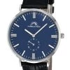Best Pirce 🔥 Porsamo Bleu Henry Men's Leather ⌚ Watch 🧨