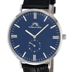 Best Pirce 🔥 Porsamo Bleu Henry Men's Leather ⌚ Watch 🧨