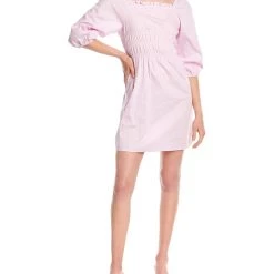 Budget 🤩 women 70/21 Puff Sleeve Mini 👗 Dress 👍