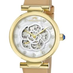 Wholesale 🤩 Porsamo Bleu Laura 👩 Women's Automatic ⌚ Watch with 👩 Mother of Pearl Dial, 1212BLAL 🌟