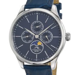 Best Sale 😀 Porsamo Bleu Jonathan Men's Leather ⌚ Watch 🥰