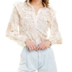 Flash Sale 😍 women 70/21 Stand-Up Collar Top 🌟