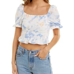 Budget 🤩 women 70/21 Smocked Top ❤️