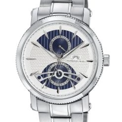 Discount 🥰 Porsamo Bleu Russel Men's Multi Function Silver and Blue ⌚ Watch ❤️