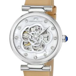 Best Pirce 🎉 Porsamo Bleu Laura 👩 Women's Automatic ⌚ Watch with 👩 Mother of Pearl Dial, 1212ALAL 🎉