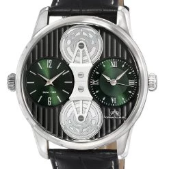 Best reviews of 🔔 Porsamo Bleu Benedict Men's Two movement Silver 🥰