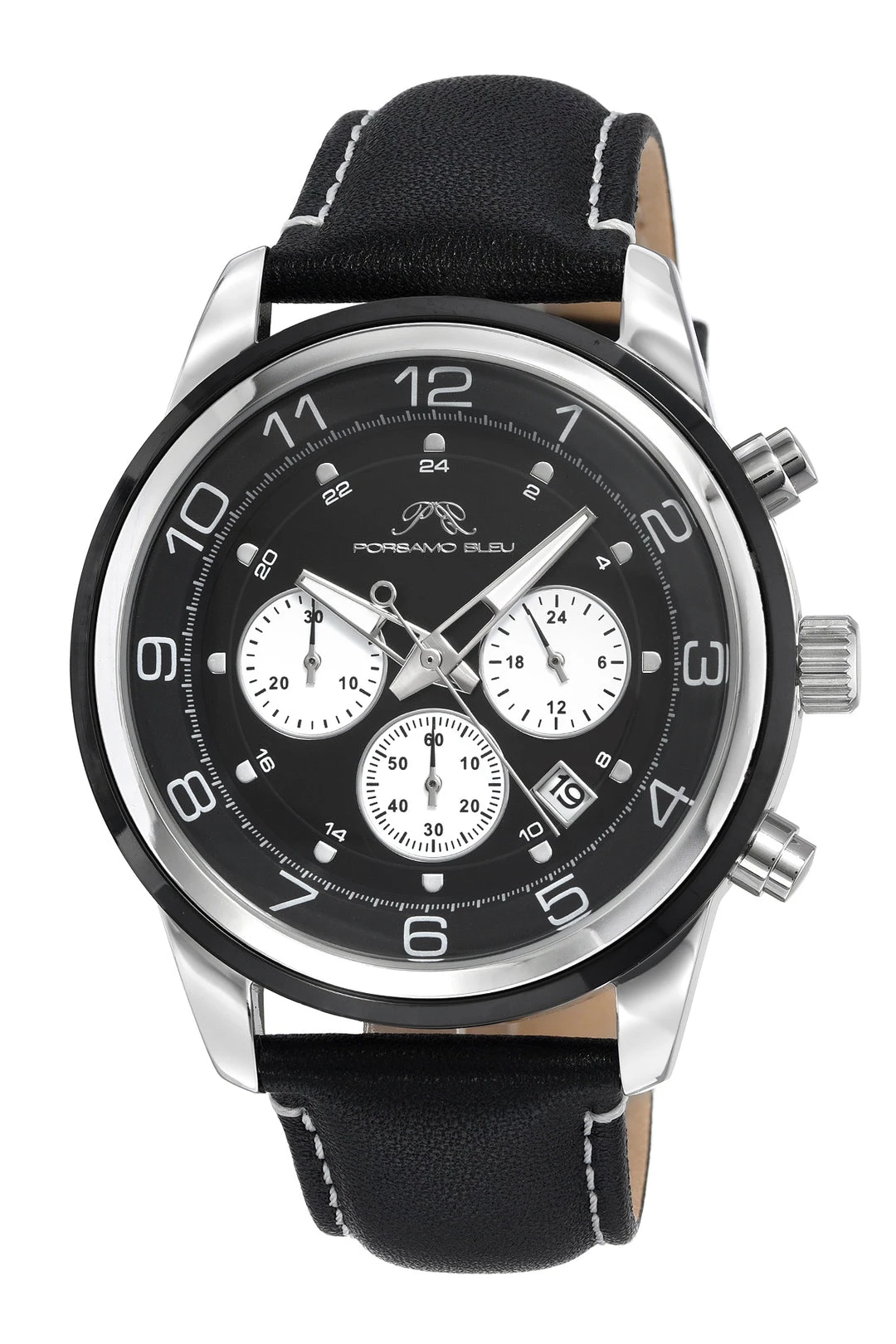 Top 10 ๐ Porsamo Bleu Arthur Men's Chronograph Black โ Watch โญ 3 Top 10 ๐ Porsamo Bleu Arthur Men's Chronograph Black โ Watch โญ