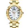 Cheap 🤩 Porsamo Bleu South Sea Oval 👩 Women's Gold Tone ⌚ Watch 🛒