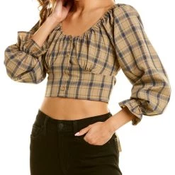 Top 10 🎁 women 70/21 Tie-Back Top 🎁